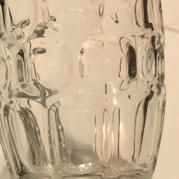 Vintage Ravenhead Thumbprint Pub Beer Glass 5” tall - Picture 2 of 9